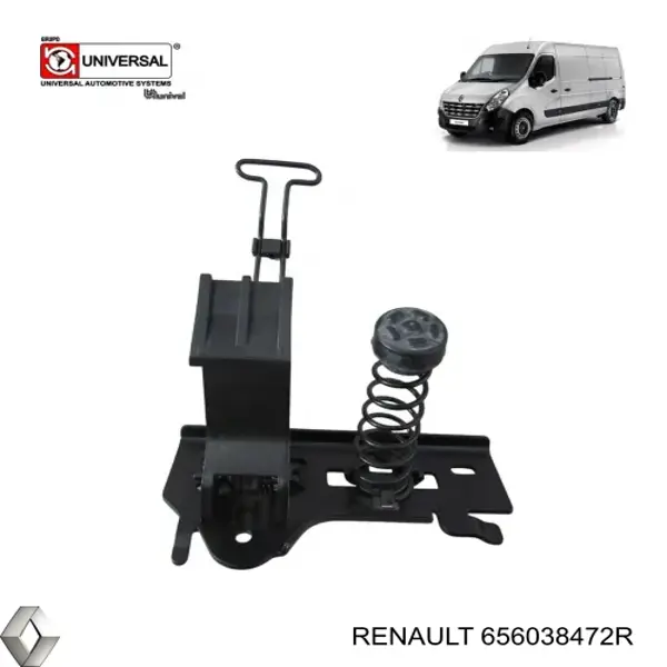 Кронштейн замка капота Renault (RVI) 656038472R цена, от 56.51 USD