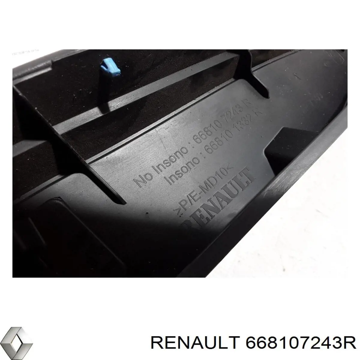 Водосток лобового стекла, жабо Renault (RVI) 668107243R цена, от 64.41 USD
