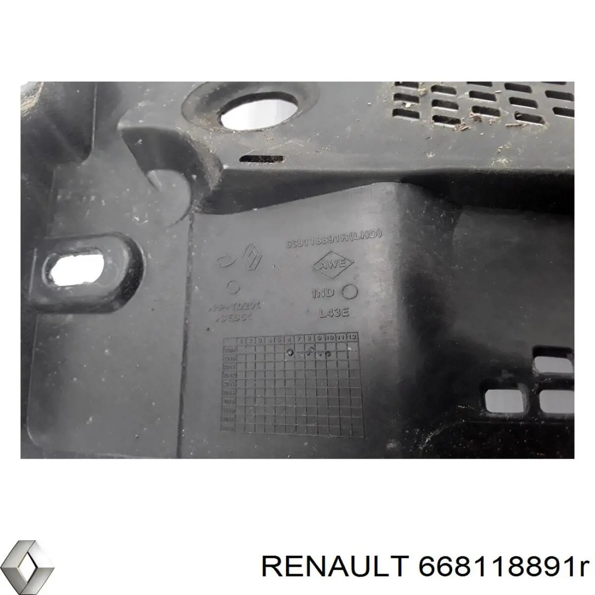  Renault (RVI) 668118891R цена, от 158.19 USD