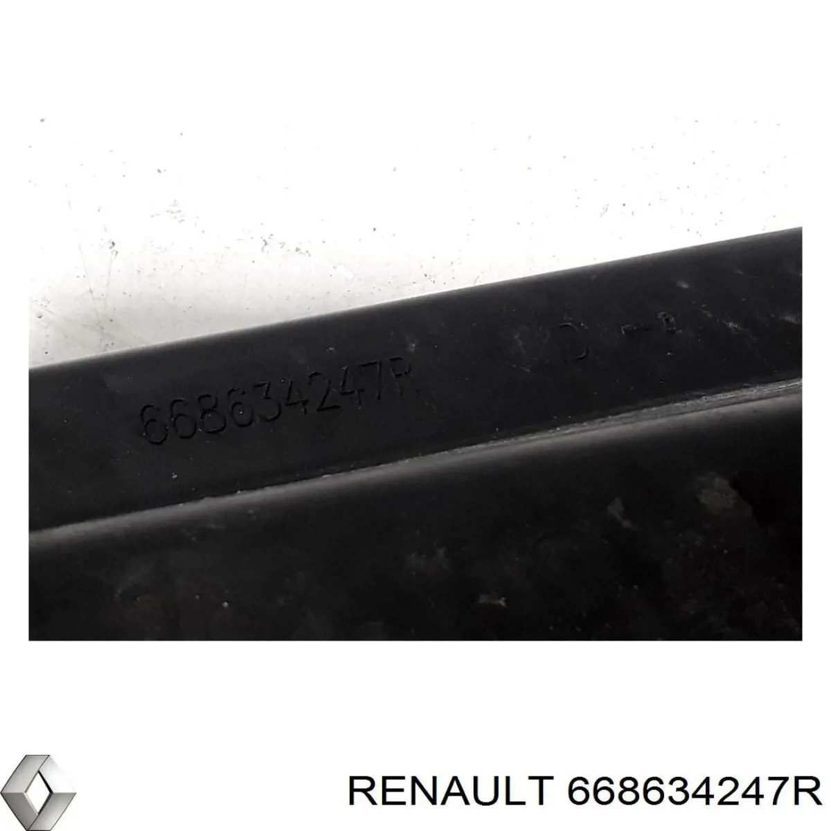 Водосток лобового стекла, жабо Renault (RVI) 668634247R цена, от 11.36 USD