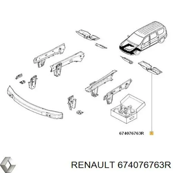 674076763R Renault (RVI) 