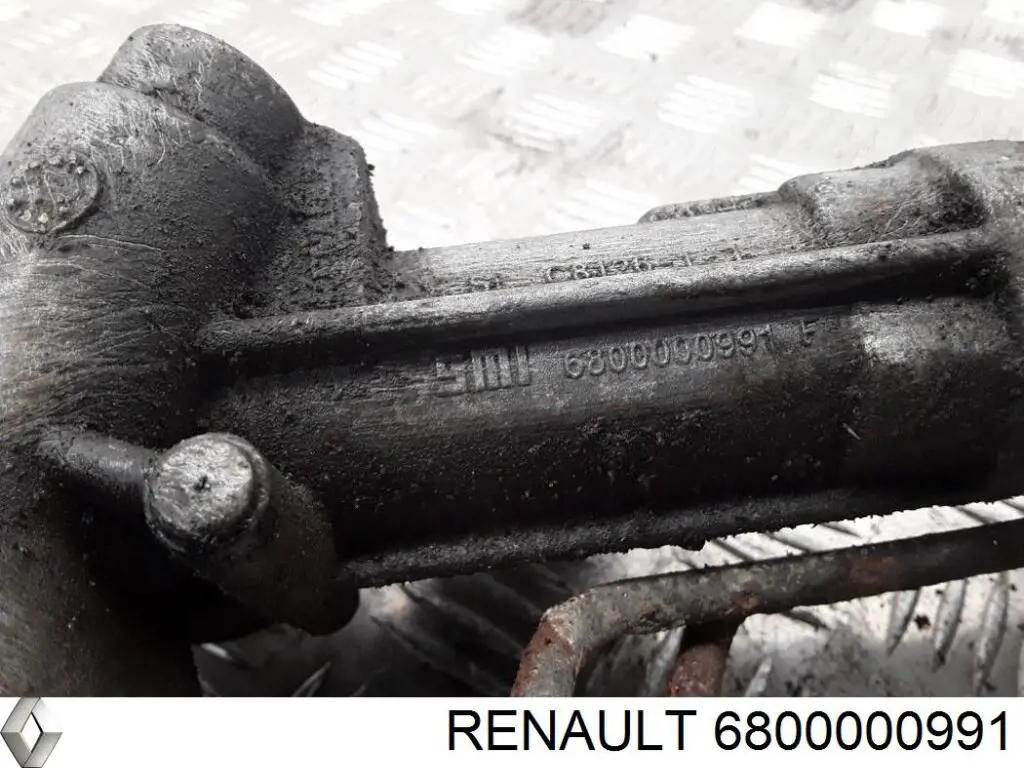 6800000991 Renault (RVI) cremalheira da direção