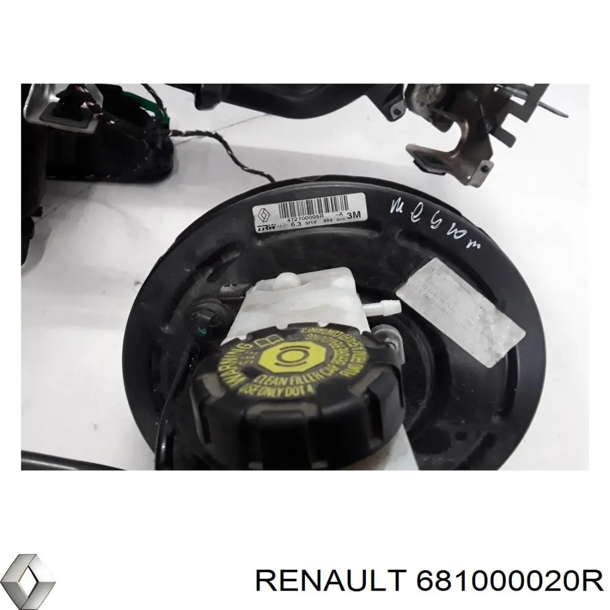 Купить 681000020R Renault (RVI) Панель передняя "торпедо"