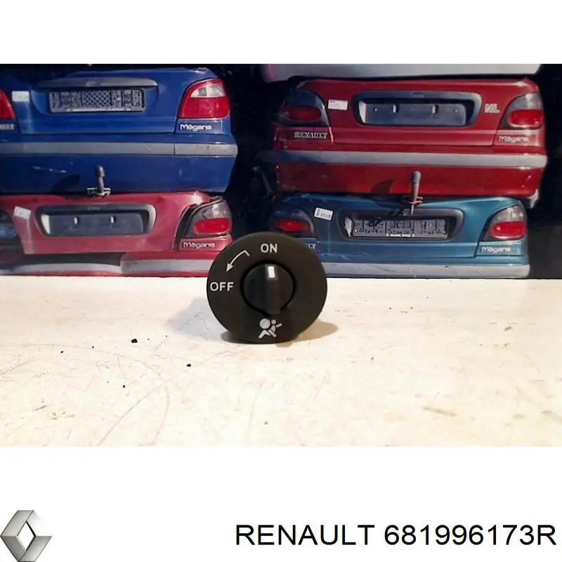 Fecho de desligação (desativação) de cinto de segurança de passageiro para Renault DUSTER (HM)