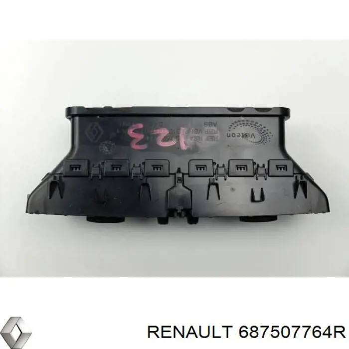 Решетка вентиляции салона на "торпедо" 687508859R Renault (RVI)