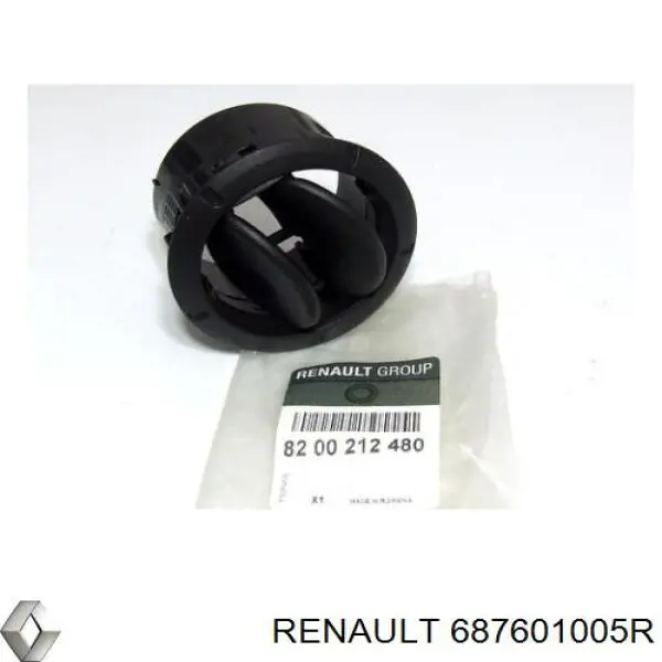 687601005R Renault (RVI) решетка вентиляции салона на "торпедо"