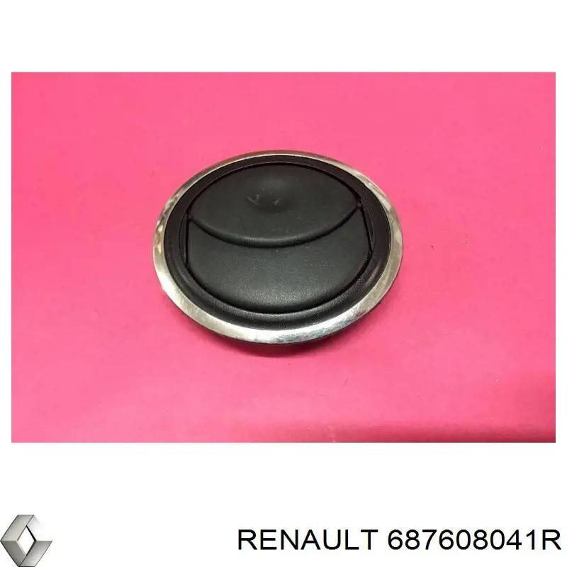 687608041R Renault (RVI) решетка вентиляции салона на "торпедо"
