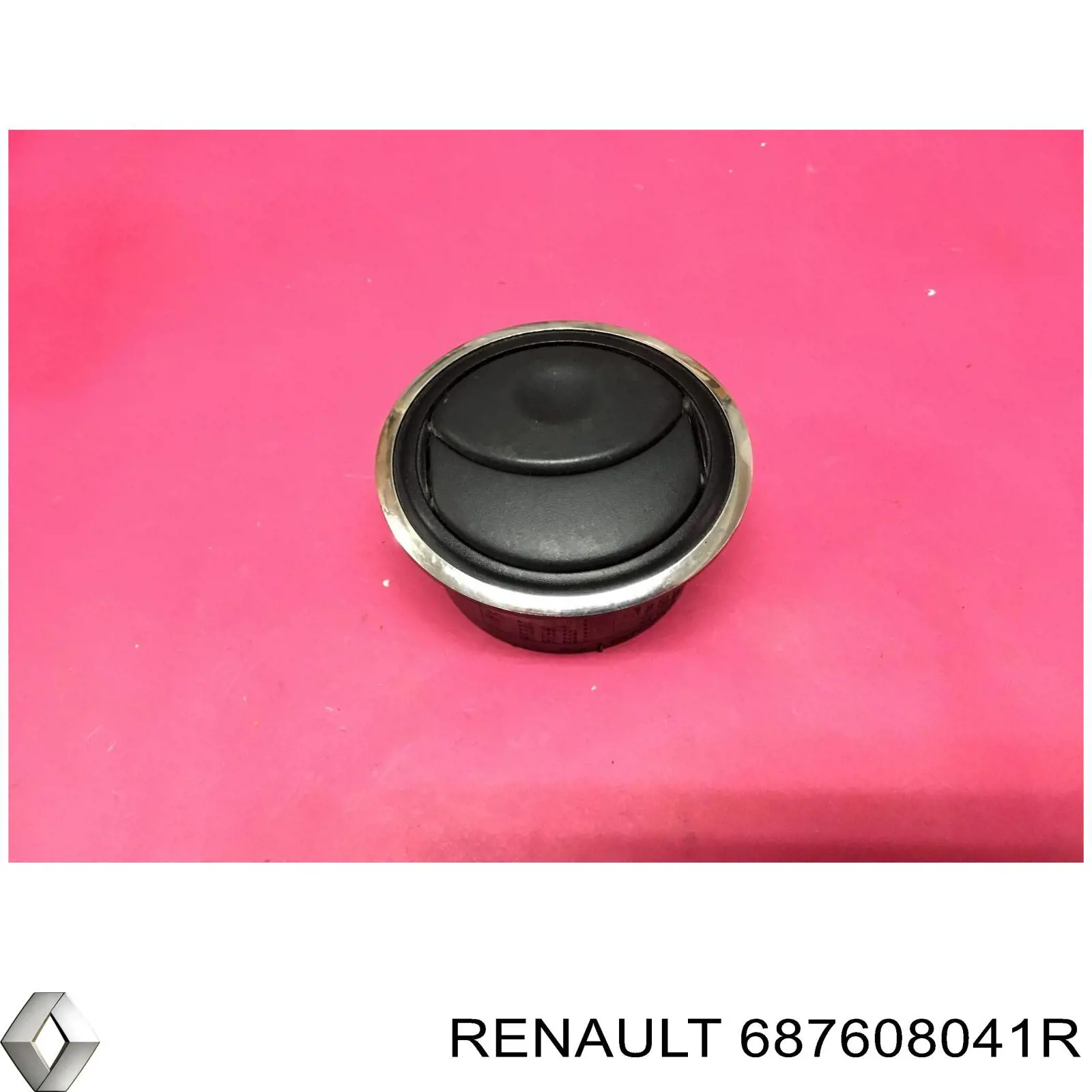 Решетка вентиляции салона на "торпедо" Renault (RVI) 687600913R цена, от 7.59 USD