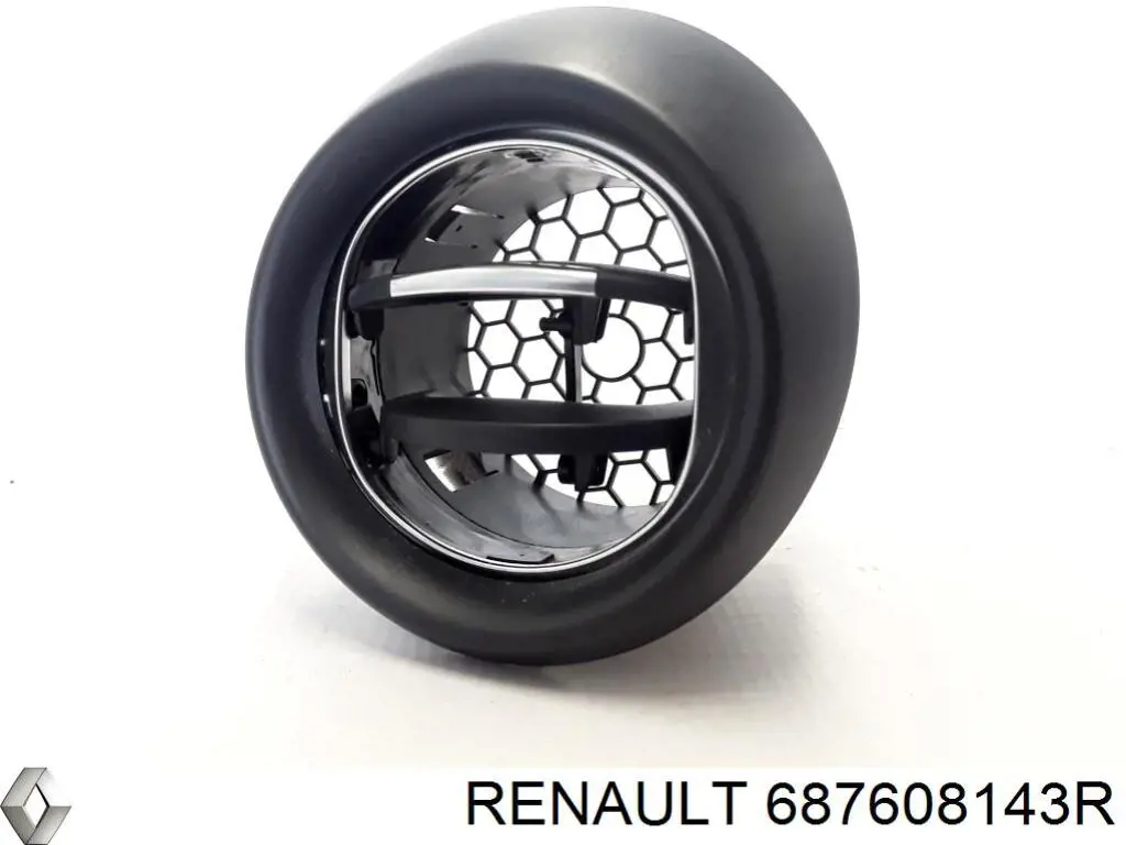 Купить 687608143R Renault (RVI) Решетка вентиляции салона на "торпедо"