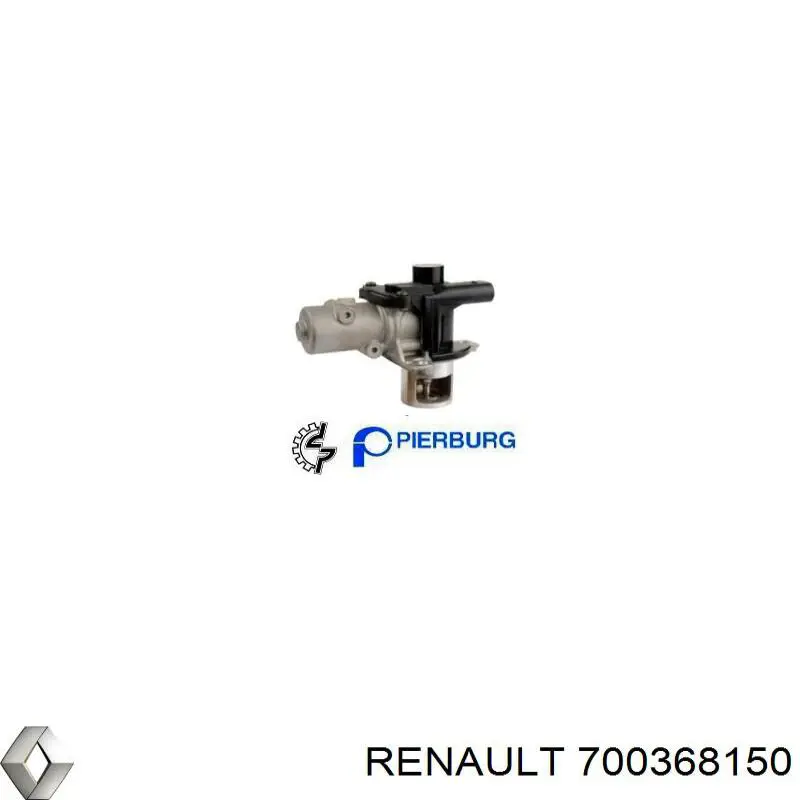 Купить 700368150 Renault (RVI) Клапан EGR системы рециркуляции отработавших газов