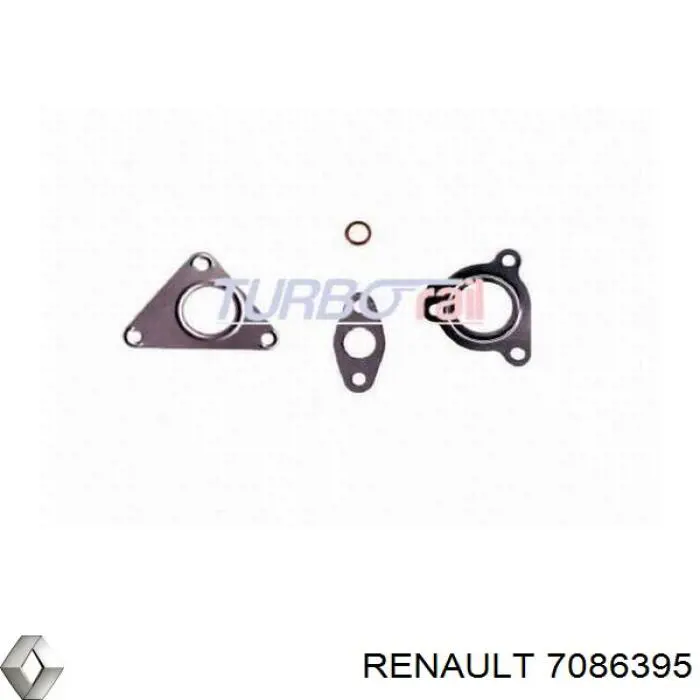 7086395 Renault (RVI) турбина