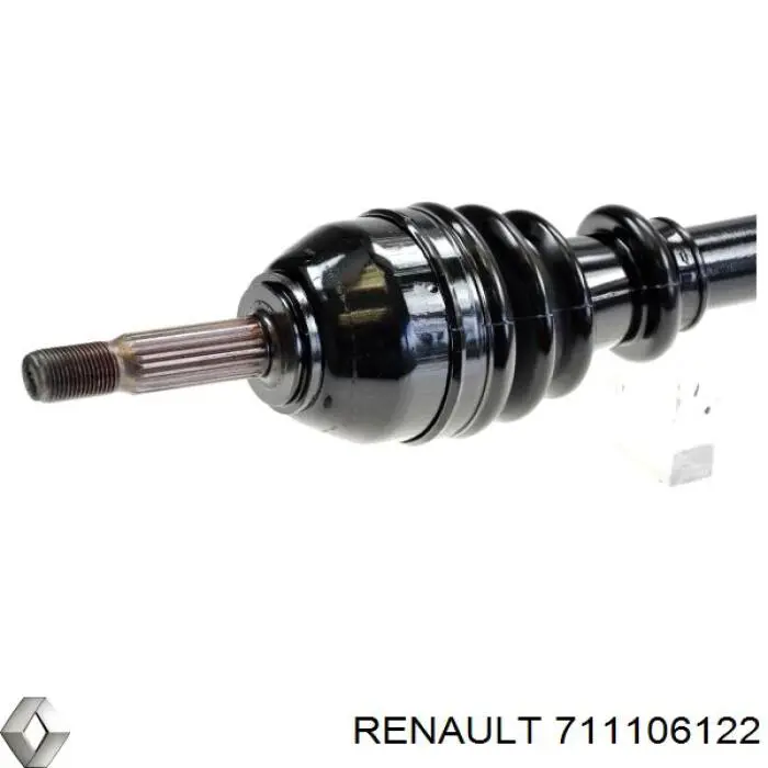 Левая полуось 711106122 Renault (RVI)