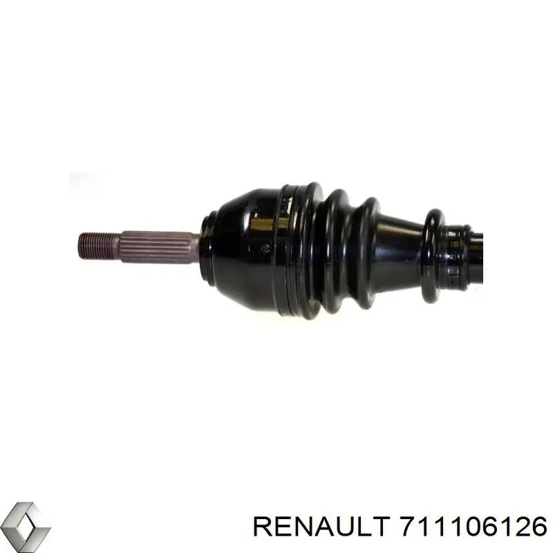 711106126 Renault (RVI) полуось (привод передняя правая)