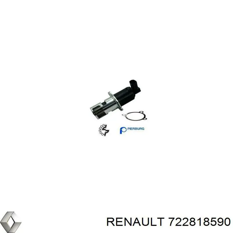 7.22818.59.0 Renault (RVI) клапан егр