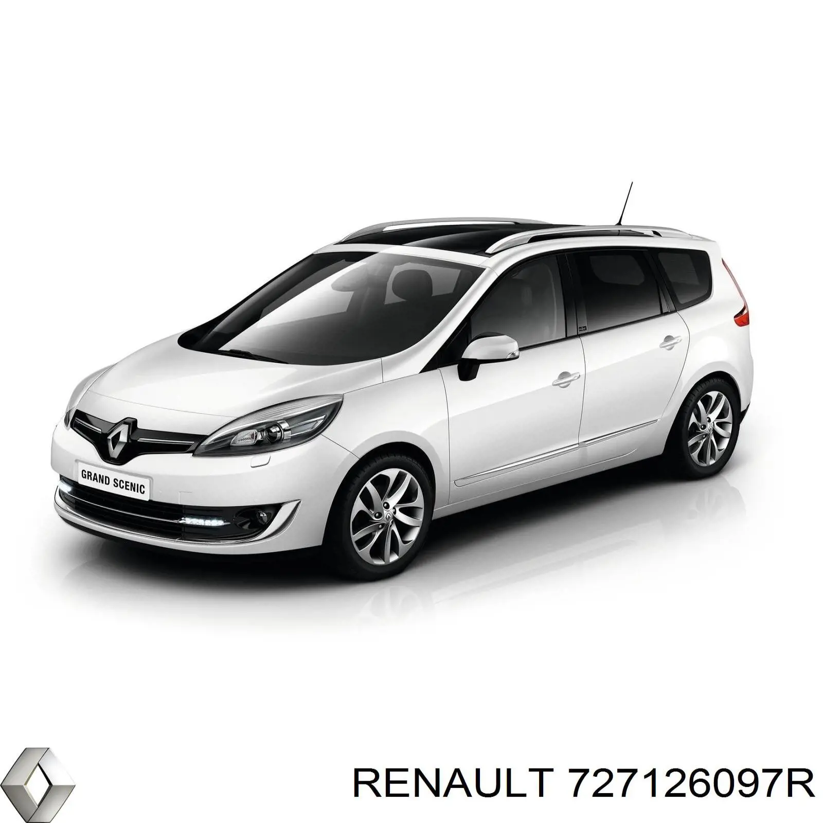 Лобовое стекло 727126097R Renault (RVI)