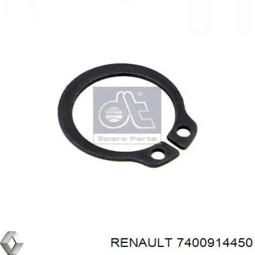 Кольцо стопорное подшипника передней ступицы 7400914450 Renault (RVI)