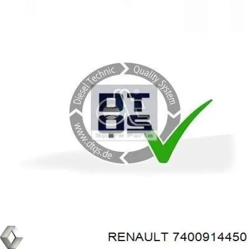 Купить 7400914450 Renault (RVI) Кольцо стопорное подшипника передней ступицы