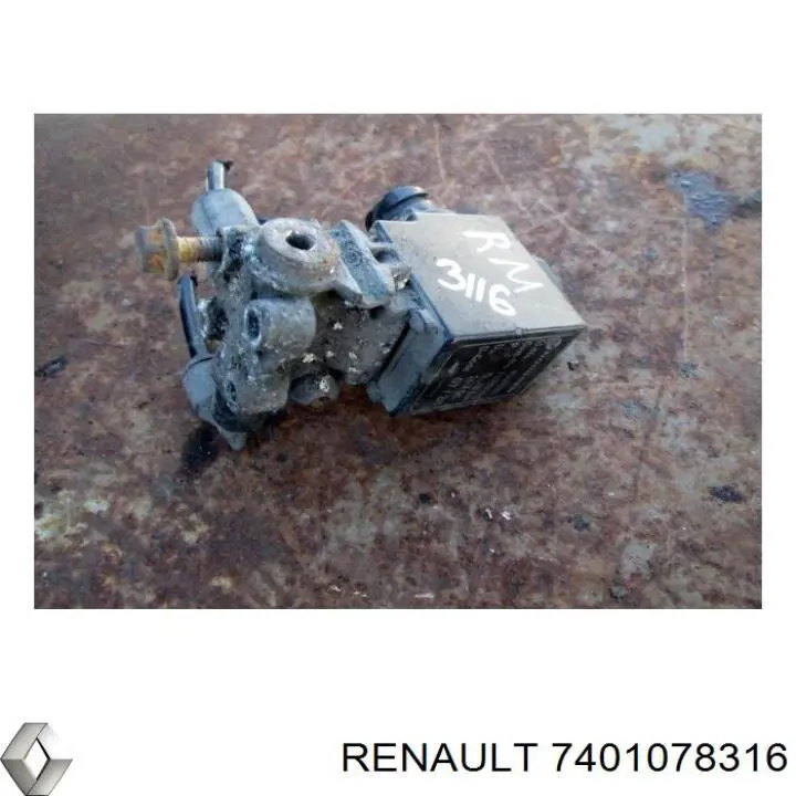 Клапан электромагнитный КПП (Тruck) Renault (RVI) 7401078316 цена, от 39.53 USD