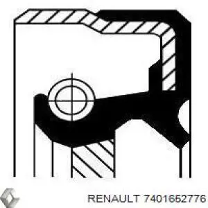 Сальник хвостовика редуктора заднего моста Renault (RVI) 7401652776 цена, от 17.38 USD