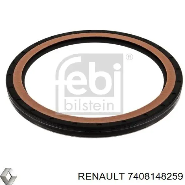 7408148259 Renault (RVI) Сальник коленвала двигателя, задний