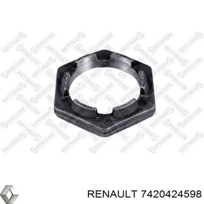 Гайка ступицы передней 7420424598 Renault (RVI)