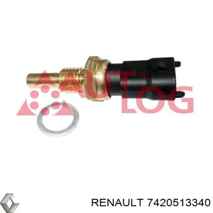 Датчик температуры охлаждающей жидкости 7420513340 Renault (RVI)