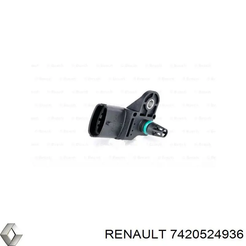 Датчик давления во впускном коллекторе, MAP 7420524936 Renault (RVI)