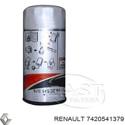 7420541379 Renault (RVI) масляный фильтр