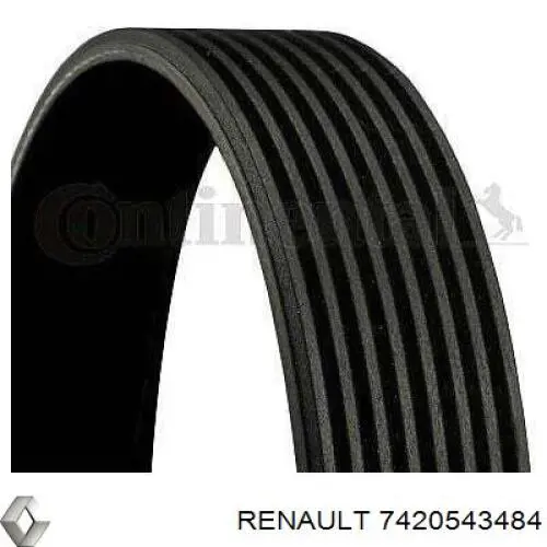 Ремень генератора 7420543484 Renault (RVI)