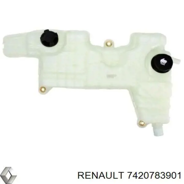 Бачок системы охлаждения двигателя расширительный Renault (RVI) 7420783901 цена, от 74.39 USD