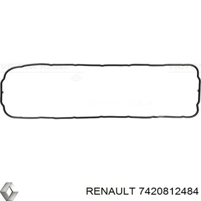 Прокладка поддона картера двигателя Renault (RVI) 7420812484