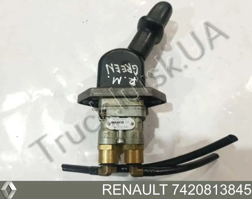 Кран стояночного тормоза 7420813845 Renault (RVI)