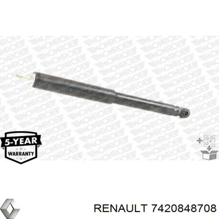 7420848708 Renault (RVI) амортизатор задний