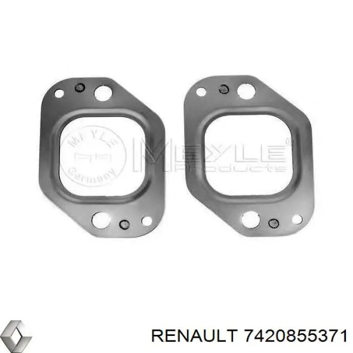 7420855371 Renault (RVI) Прокладка коллектора выпуск