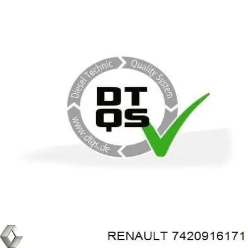 7420916171 Renault (RVI) датчик абс (abs передний правый)