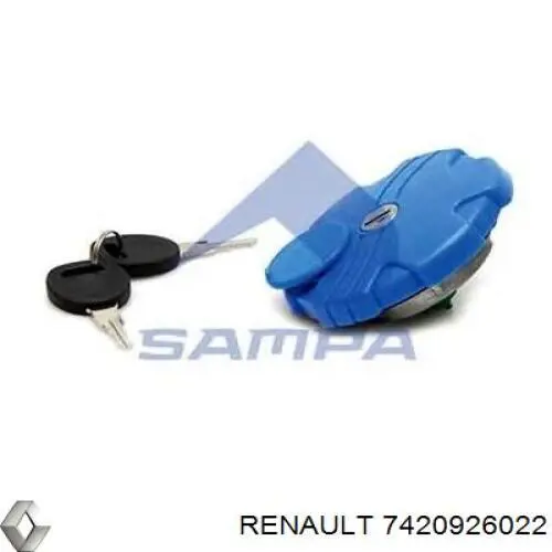 7420926022 Renault (RVI) крышка заливной горловины бака ad blue