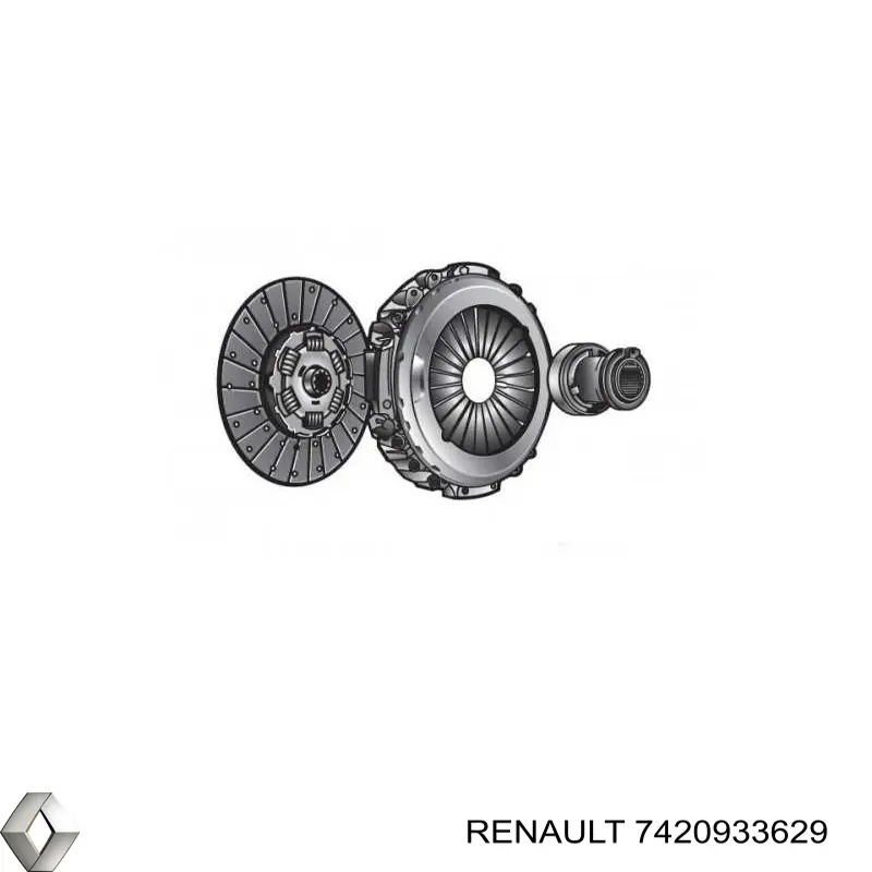 Цилиндр сцепления рабочий Renault (RVI) 7420933629