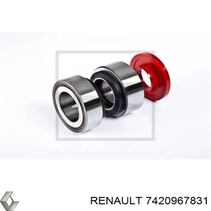 7420967831 Renault (RVI) подшипник ступицы передней
