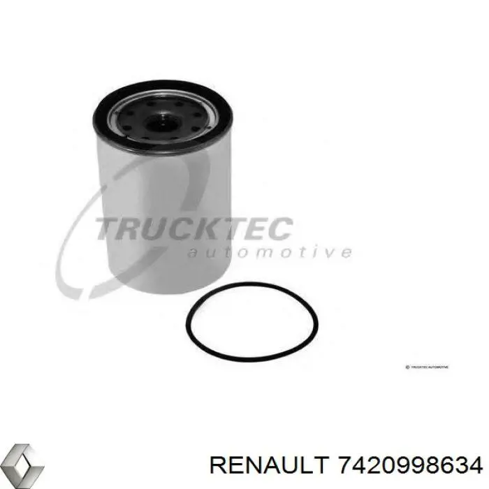Compre 7420998634 Renault (RVI) Filtro de combustível