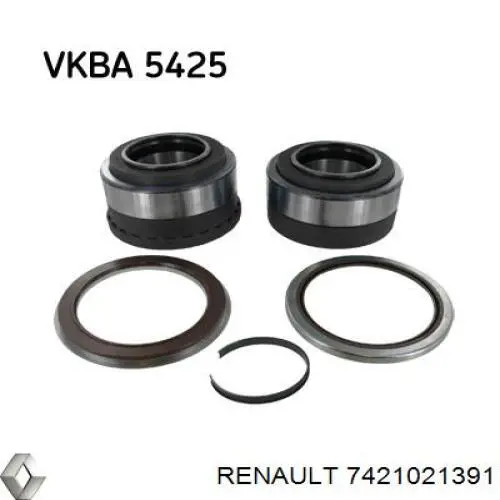 Подшипник ступицы 7421021391 Renault (RVI)