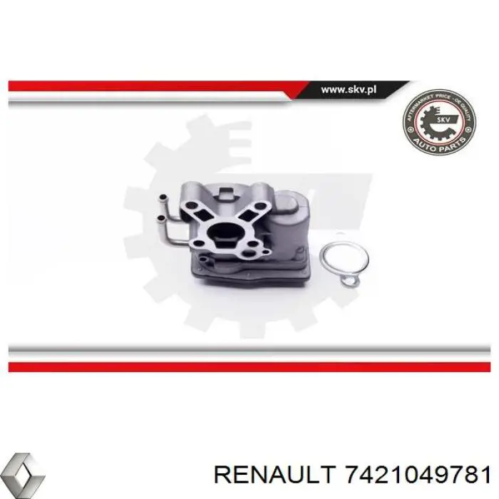 7421049781 Renault (RVI) Клапан рециркуляции отработавших газов EGR