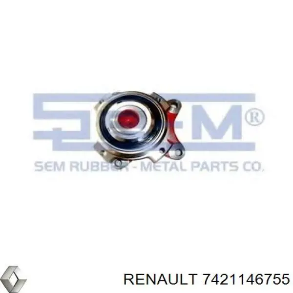 Кронштейн вискомуфты системы охлаждения опорный 7421146755 Renault (RVI)