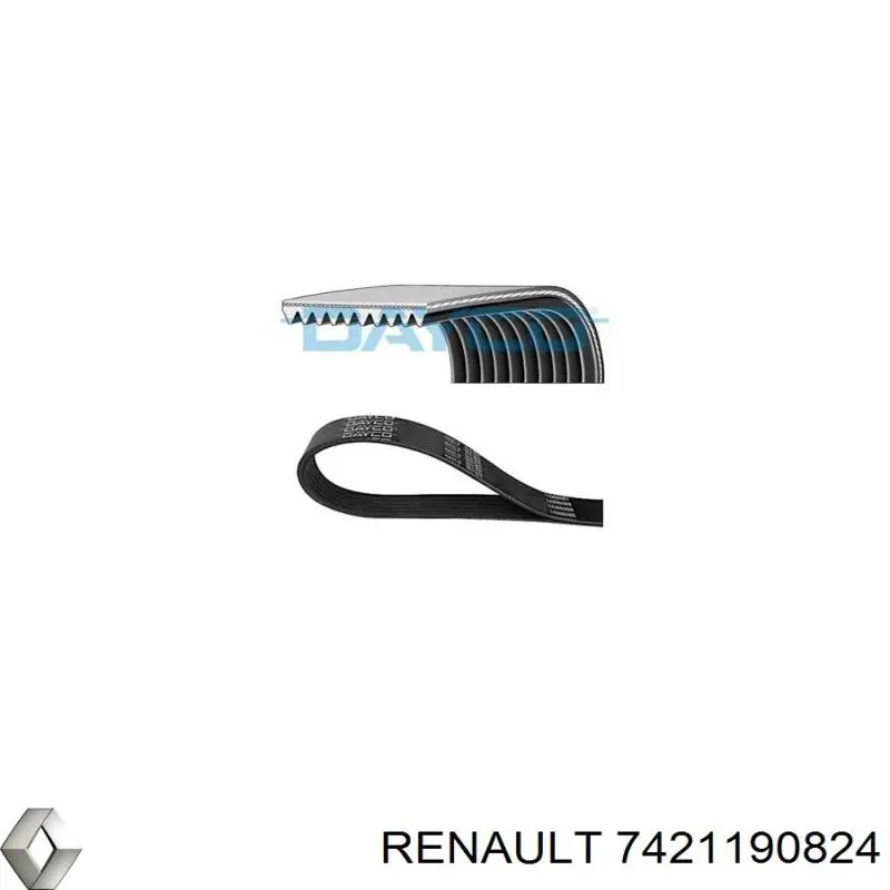 7421190824 Renault (RVI) Поликлиновый ремень