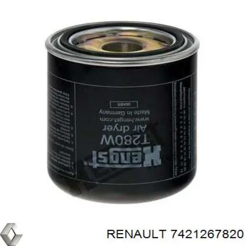 Фильтр осушителя воздуха (влагомаслоотделителя) (TRUCK) Renault (RVI) 7421267820