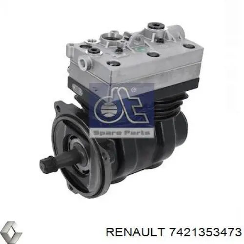 7421353473 Renault (RVI) компрессор пневмосистемы (truck)