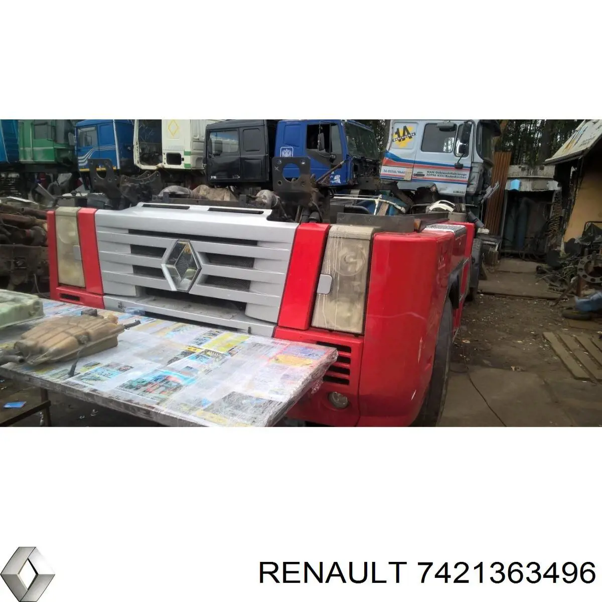 Датчик АБС (ABS) задний 7421363496 Renault (RVI)