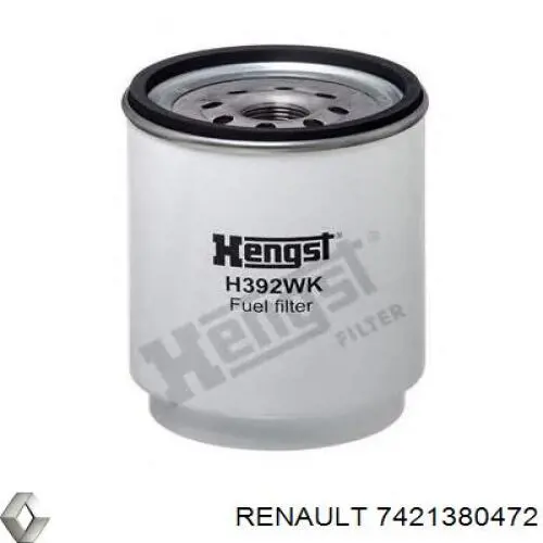 Фильтр тонкой очистки топлива Renault (RVI) 7421380472 цена, от 42.98 USD