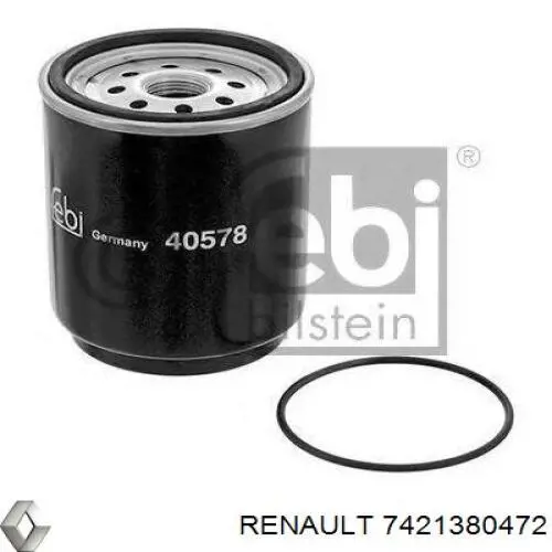Купить 7421380472 Renault (RVI) Фильтр-отстойник топлива грубой очистки