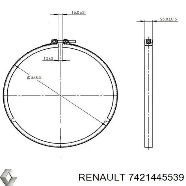  7421445539 Renault (RVI)