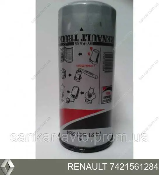 7421561284 Renault (RVI) масляный фильтр
